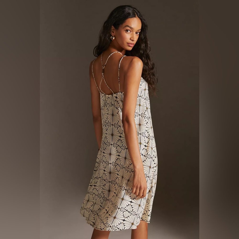 ANTHROPOLOGIE Kenzie Parrott Beaded Mini Dress NWT - Picture 2 of 10
